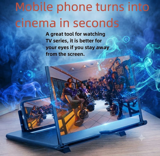 High Definition Mobile Phone Screen Magnifier With Foldable Stand